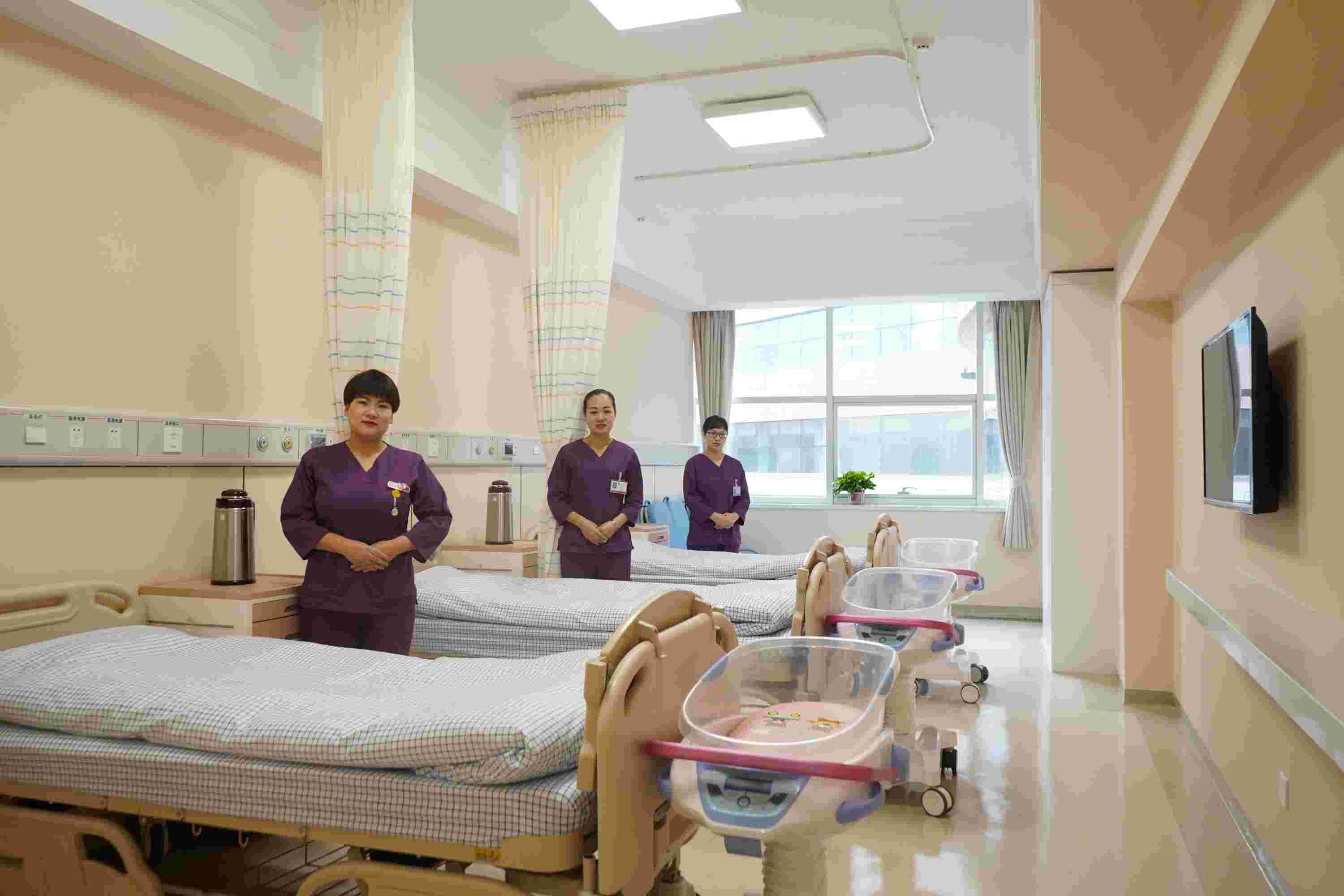 石家庄市妇产医院谈固院区病房环境
